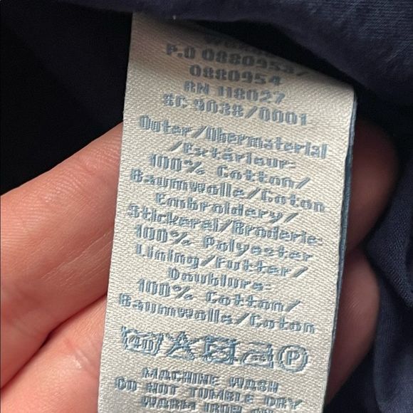 Boden Blue and White A-Line Skirt - Picture 14 of 14